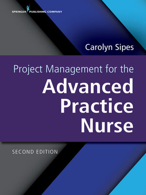 cover image of Project Management for the Advanced Practice Nurse